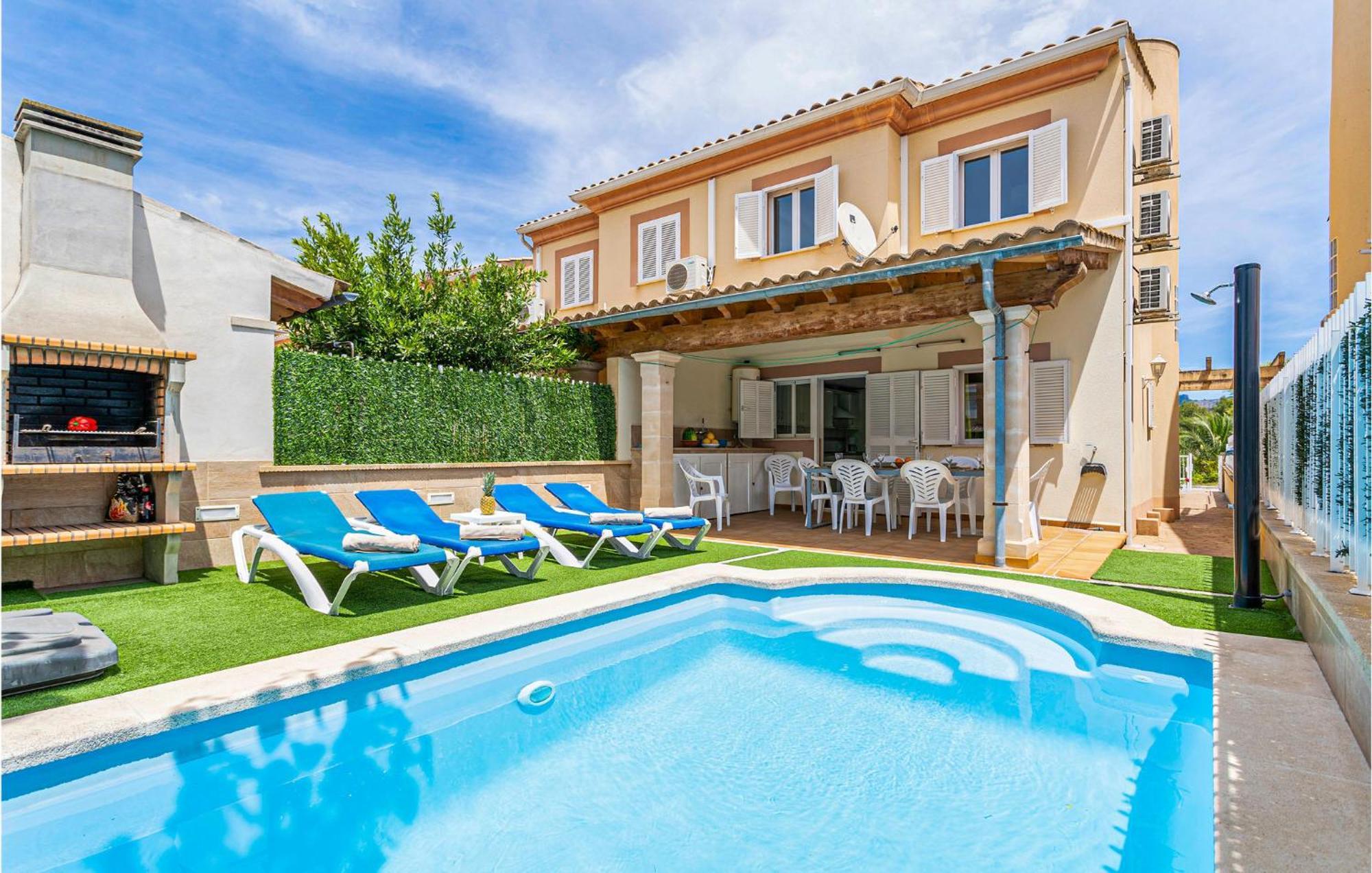 4 Bedroom Beautiful Home In Alcudia Port de Alcudia  Εξωτερικό φωτογραφία
